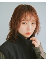 リトル 足利(little)&nbsp;パーマウルフヘア/くせ毛風パーマ