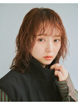 リトル 足利(little) パーマウルフヘア/くせ毛風パーマ