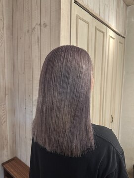 エイミーバイアフロート(amie  by afloat) 色落ちキレイな淡いパープルカラー