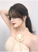 ［岩井style］20代30代40代韓国レイヤー/韓国ヘア/前髪顔まわり
