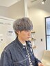 ★メンズ限定クーポン★デザインカット+極上ヘッドスパ（15分）￥6600