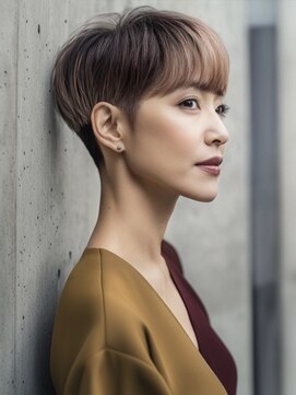 アルトリスト(Altruist Aging×HAIR&SPA) ☆オリーブグレーココアベージュ小顔クラゲヘアー/黒髪/髪質改善