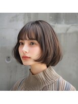 エヌプラス(N+)&nbsp;くびれヘアアプリコットオレンジ夏ハイライトカラー