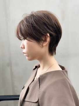 ギークス(GEEKS) 【GEEKS渋谷】ハンサムショート/ショコラブラウン/秋冬ヘア/小顔