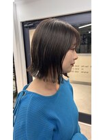 シアン(cyan.)&nbsp;切りっぱなしボブ