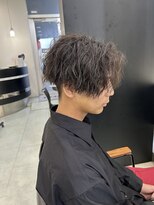 ネクスト 静岡店(NEXT)&nbsp;MEN'S HAIR/ダークアッシュ/ニュアンスパーマ/韓国マッシュ