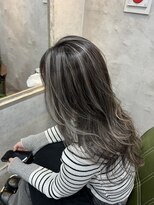 アポロ 横浜駅店(apollo)&nbsp;コントラストハイライト/ホワイトグレージュ/SPハイライト/横山