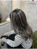 コントラストハイライト/ホワイトグレージュ/SPハイライト/横山
