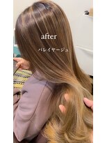 オレンジクラッカー 鎌倉長谷(Orange Cracker)&nbsp;【リアルサロンワーク】バレイヤージュ　鎌倉　長谷