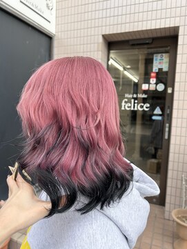 ルナ ピエナ(Luna Piena) pink&black