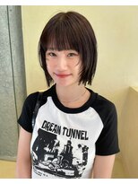 スニュウ(snuw)&nbsp;【snuw mina】ボブレイヤー/顔まわりレイヤー/透明感カラー/伏見