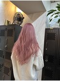 くすみピンクベージュ/ケアブリーチ