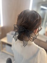 アマル(AMARU)&nbsp;下めアップスタイル