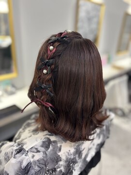 ヘアアレンジメント ボガスティーズ 川崎店(Hair arrangement Vogusty's) 【ベーシックヘア】編みたらし