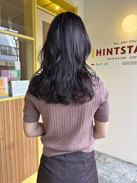 ヒントステーション(HINTSTATION) 〈浅草 半個室〉スモーキーラベンダー/艶ミディ