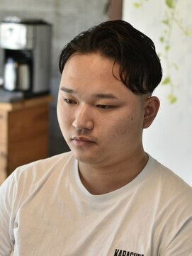 リム メンズヘア(LIM men's hair) 渋髪濡れ感リバースフェード【メンズカット/倉敷/中島】