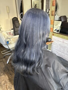 ロール(ROLL) ネイビー/シルバー/グレー/トリプルカラー/ブリーチ