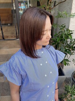 グリームス ヘアデザイン(GLEAMS Hair Design)の写真/大人女性に人気の髪質改善。髪のダメージやお悩みに合わせた上質なケアや魅力を引き出すスタイルをご提案◎