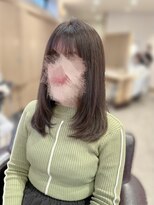 ユウヘアー 石川橋店(U Hair)&nbsp;ミディアム フェイスレイヤー