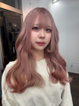 ディーエヌエー バイ エゴル(DiNA by ENGOL) ゆるふわピンクベージュ