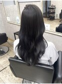 透け感ブルージュ×中華レイヤー
