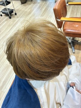 リアン 綱島(Lien) スモーキーベージュ/ブリーチ/カラー/スモーキーブラウン/55