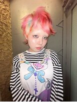 ハコ プラス(HACO+) 【Haco+】Rena_マレットヘア_ダブルカラー