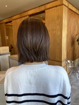 トゥーリ 甘木店(tuuli) イメチェンバッサリくびれボブ