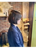 bob×ash beige
