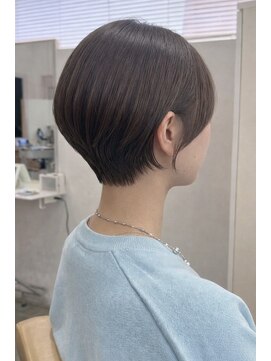 ヘア アンド スパ エジェリ プリム(hair&spa egerie prime) 【恵比寿】えりあしすっきり丸みショート/30代40代50代