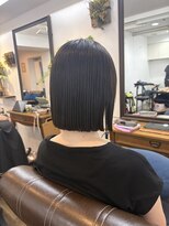 ヘアーサロン ラフリジー(Loufreasy)&nbsp;地毛風縮毛矯正で叶う美シルエットボブ