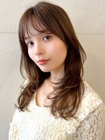 トリコ トウキョウ アヴェダ 表参道店(tricot TOKYO AVEDA)&nbsp;顔周りレイヤー
