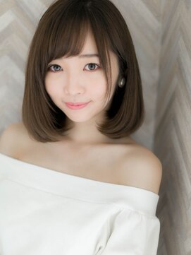 ローマ ギンザ(ROMA Ginza) 『ROMA』好感度◎！大人かわいいブルージュナチュラル小顔ボブ