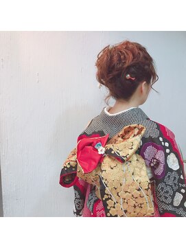 シエル Cielヘアーサロン 成人式前撮り