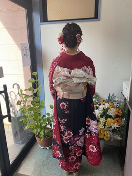 ヘアーステージブルーム(HAIR STAGE BLOOM) 成人式着付けヘアセット