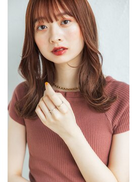 ミットバイツリー 新宿南口(mit by tree) オレンジベージュMIXカール