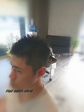 イデアル(ide'al) メンズカット/ベリーショート/ソフトモヒカン