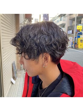 ハシゴ(hasigo.) メンズ波巻きパーマ　大阪メンズパーマ
