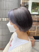 ルーム(Room)&nbsp;フェイスフレーミングカラー/イヤリングカラー/ショートボブ
