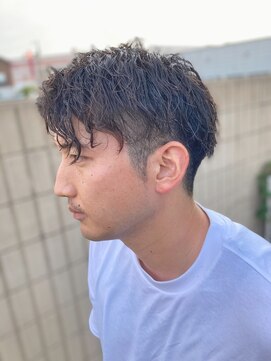 アリーム(Areem) 大人お洒落×無造作×波巻きパーマメンズマッシュ高松香川