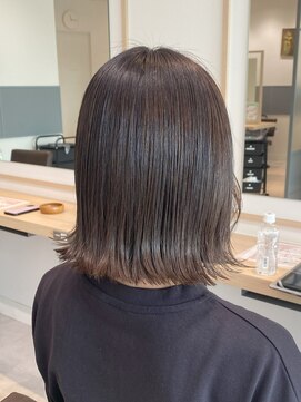 バサ 新所沢店(BASSA) 【スタイル】きりっぱなしボブ☆簡単スタイリングヘア