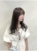 【paaq kana】オリーブベージュ×レイヤーカット
