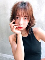 スティーロ 渋谷(Steelo)&nbsp;Steelo  とろみブラウン×小顔大人ミディ