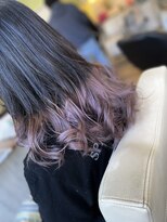 ボヌー(Bonheur) 初めてのカラームラサキ!