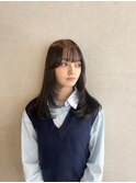 熊本 透明感カラー 韓国風レイヤーカット Soa Yumika