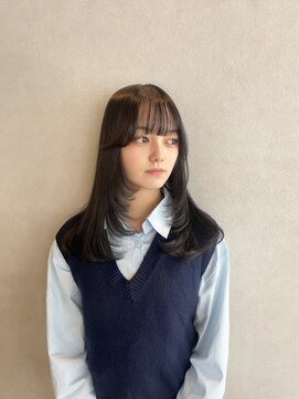 ソア 並木坂(Soa) 熊本 透明感カラー 韓国風レイヤーカット Soa Yumika