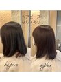 アイシー ヘアーメイク(ic hair make)&nbsp;ヘアピースに合わせてかっともできます。