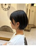丸みショートボブ