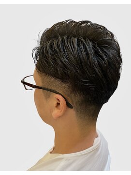 銀座マツナガ 浅草店 ツーブロナチュラルアイパースタイル