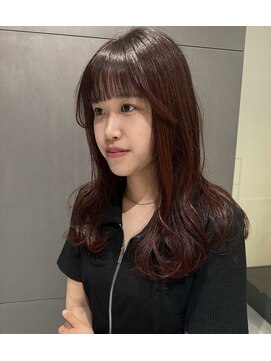 ローレンプラス(LOREN+) 透明感髪質改善ベージュダブルカラーミルクティーグレージュ